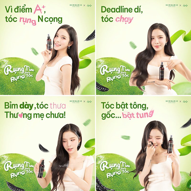 Lyly x Herbario rung tim dung rung toc